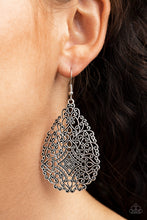 Load image into Gallery viewer, Napa Valley Vintage - Silver Earrings - Paparazzi
