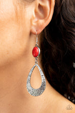 Load image into Gallery viewer, Badlands Baby - Red Earrings
