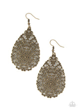 Load image into Gallery viewer, Napa Valley Vintage - Brass Earrings
