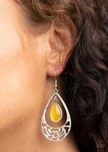 Load image into Gallery viewer, DEW You Feel Me? - Yellow Earrings
