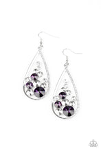 Load image into Gallery viewer, Tempest Twinkle - Purple Earrings

