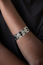 Load image into Gallery viewer, Hidden Glyphs - Black Bracelet
