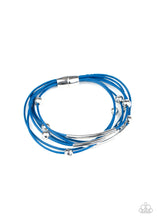 Load image into Gallery viewer, Magnetically Modern - Blue Bracelet - Paparazzi

