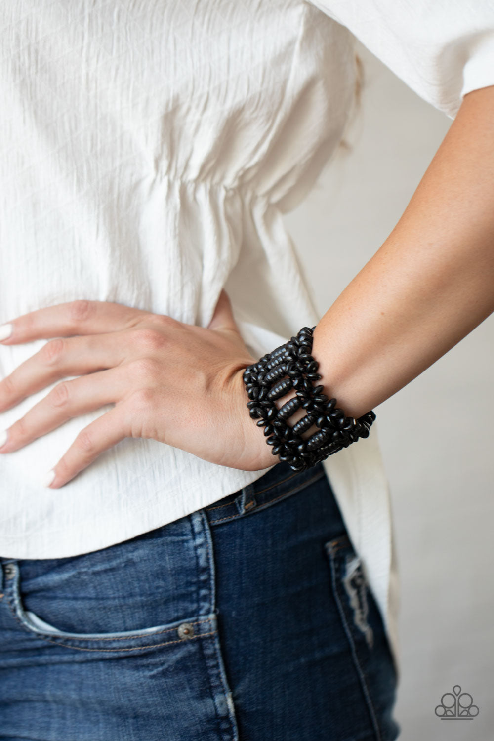 Fiji Flavor - Black Bracelet - Wood