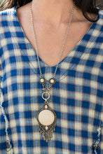 Load image into Gallery viewer, Majestic Mountaineer - White Necklace- Fashion Fix
