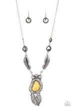 Load image into Gallery viewer, Ruler of The Roost - Yellow Necklace - Paparazzi
