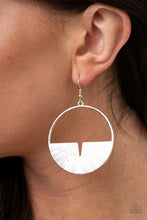 Load image into Gallery viewer, Reimagined Refinement - Silver Earrings - Hoop
