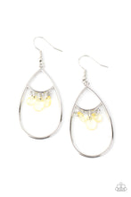 Load image into Gallery viewer, Shimmer Advisory - Yellow Earrings - Paparazzi
