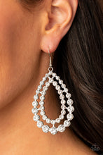 Load image into Gallery viewer, Glacial Glaze - White Earrings
