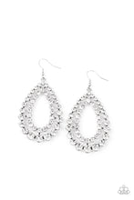 Load image into Gallery viewer, Glacial Glaze - White Earrings
