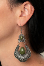 Load image into Gallery viewer, Rise and Roam - Green Earrings
