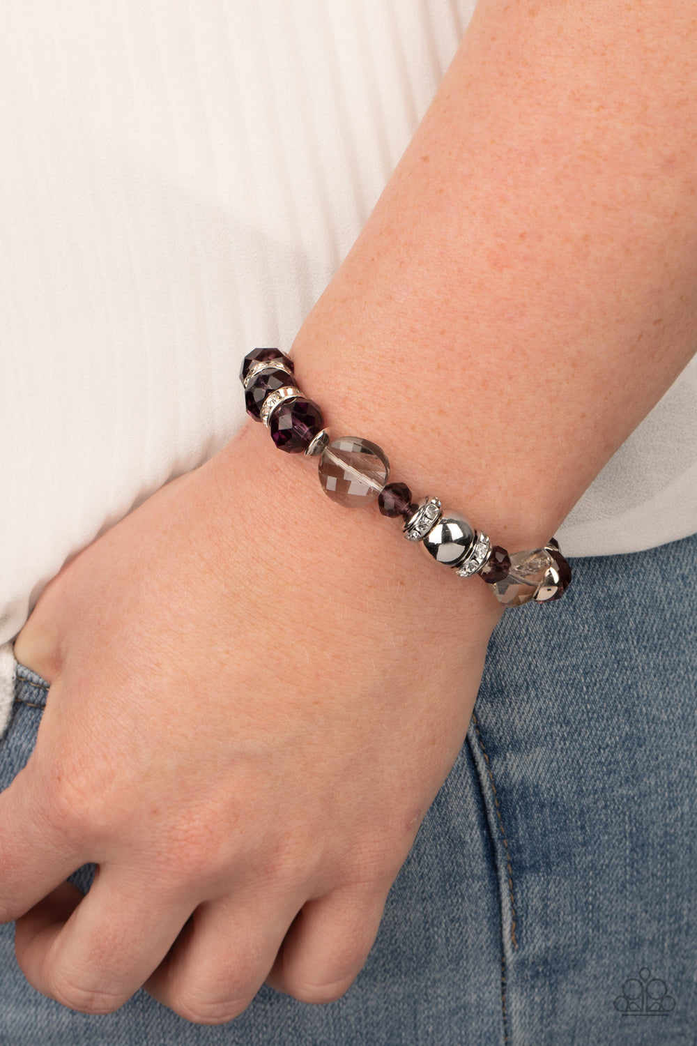 Treat Yourself - Purple Bracelet - Paparazzi