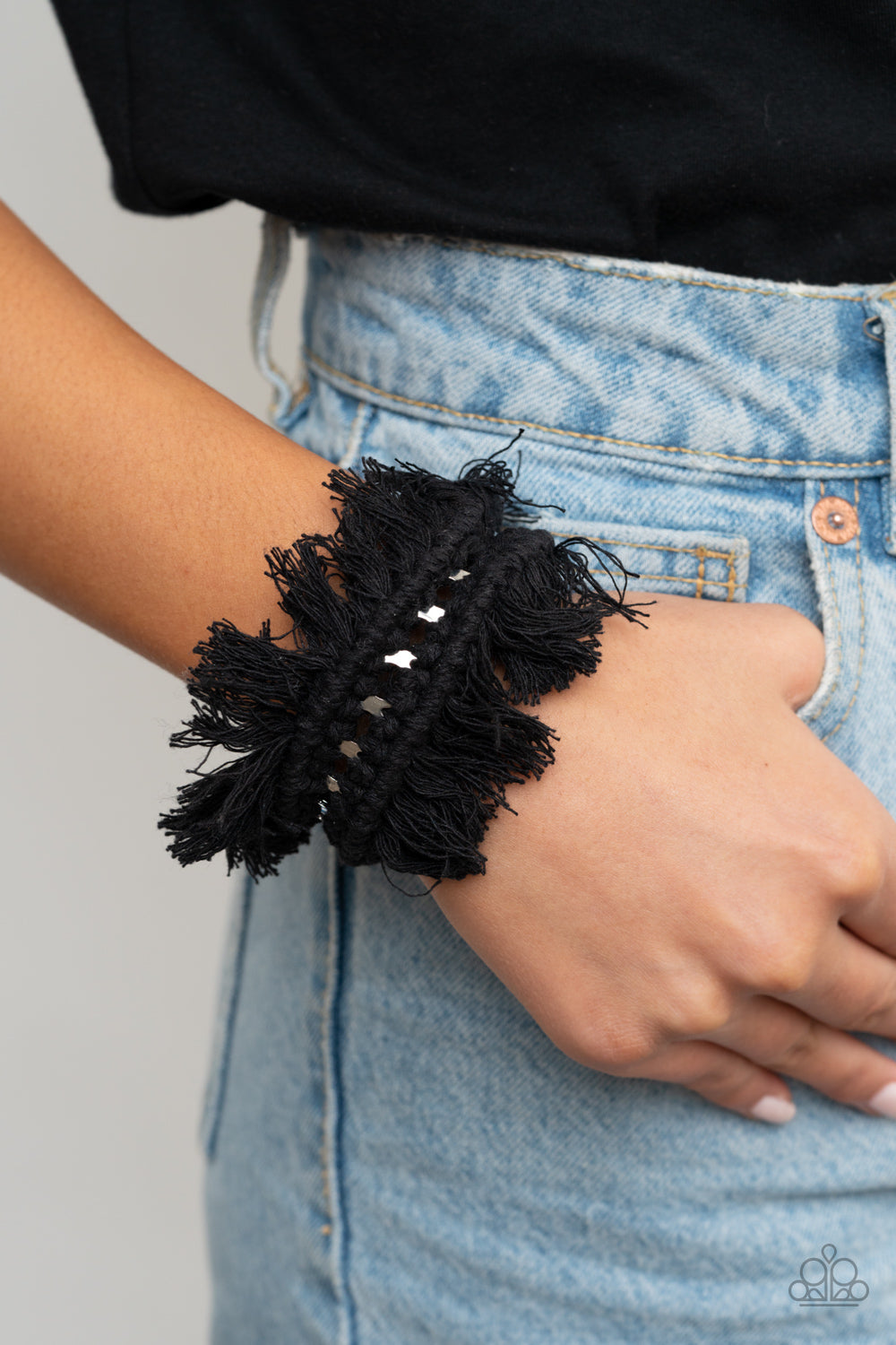 Homespun Hardware - Black Bracelet- Urban