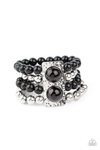 Load image into Gallery viewer, WEALTH-Conscious - Black Bracelet
