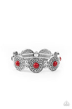 Load image into Gallery viewer, Flirty Finery - Red Bracelet
