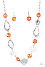 Load image into Gallery viewer, High Fashion Fashionista - Orange Necklace
