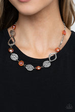 Load image into Gallery viewer, High Fashion Fashionista - Orange Necklace
