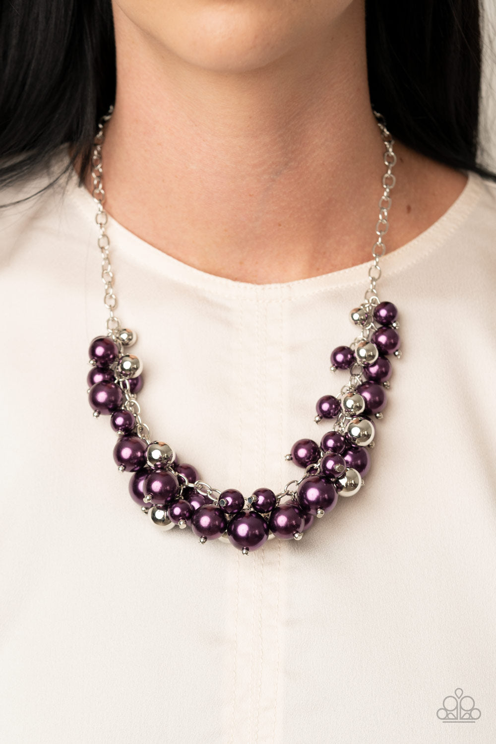 Uptown Upgrade - Purple Necklace