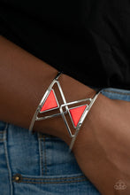 Load image into Gallery viewer, Pyramid Palace - Red Bracelet
