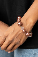 Load image into Gallery viewer, Glamour Gamble - Brown Bracelet
