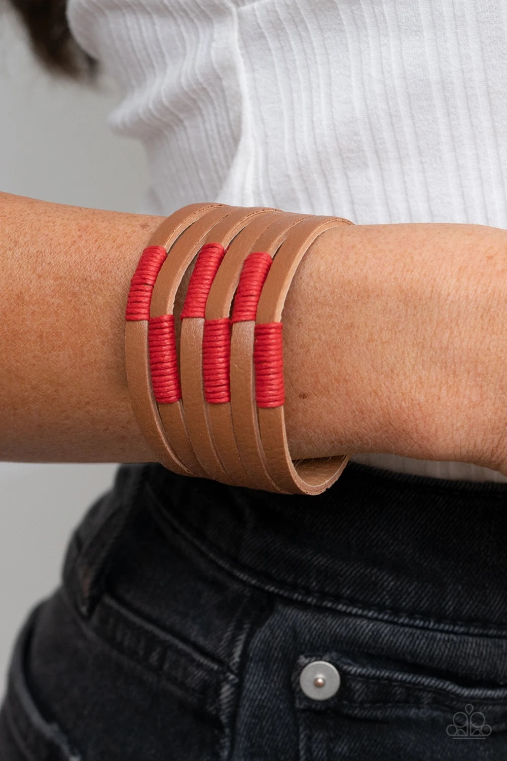 Country Colors - Red Bracelet - Urban