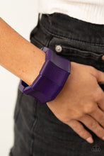Load image into Gallery viewer, Caribbean Couture - Purple Bracelet - Wood
