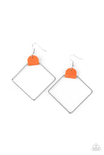 Load image into Gallery viewer, Friends of a LEATHER - Orange Earrings - Urban
