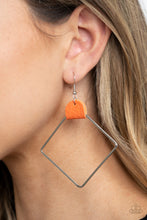 Load image into Gallery viewer, Friends of a LEATHER - Orange Earrings - Urban
