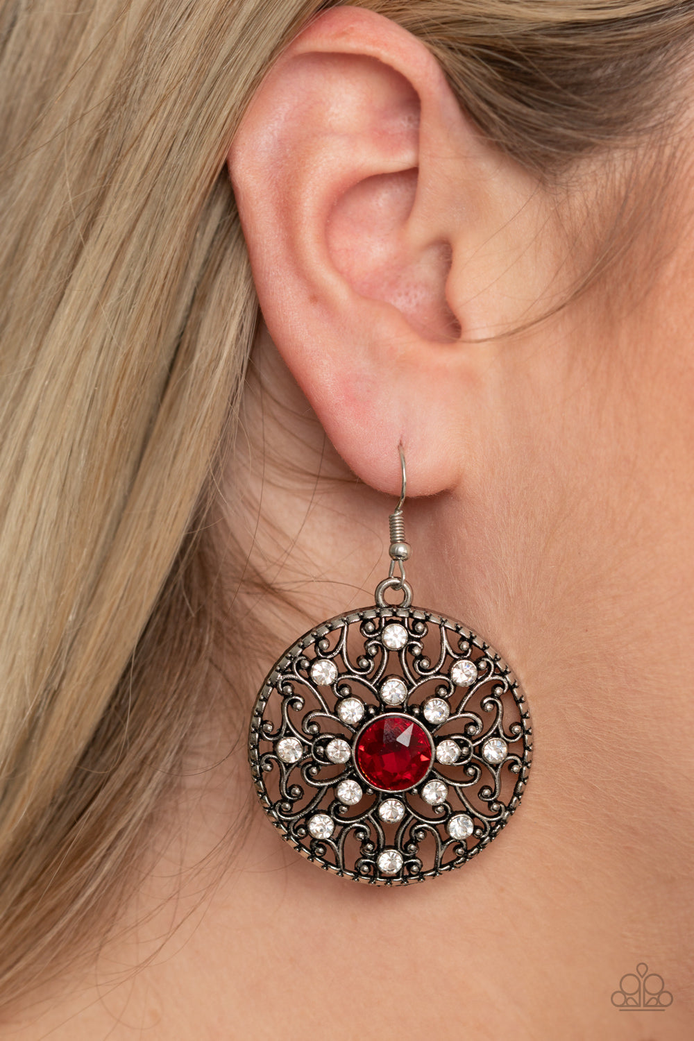 GLOW Your True Colors - Red Earrings