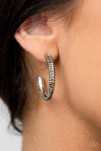 Load image into Gallery viewer, Trail Of Twinkle - Silver Earrings - Post- Paparazzi
