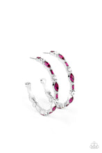 Load image into Gallery viewer, There Goes The Neighborhood - Pink Earrings - Hoop
