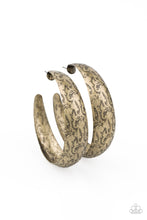 Load image into Gallery viewer, Sahara Sandstorm - Brass Earrings

