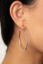 Load image into Gallery viewer, Basic Bombshell - Silver Earrings -Hoop
