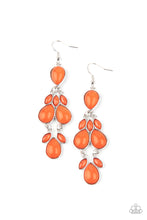 Load image into Gallery viewer, Superstar Social - Orange Earrings
