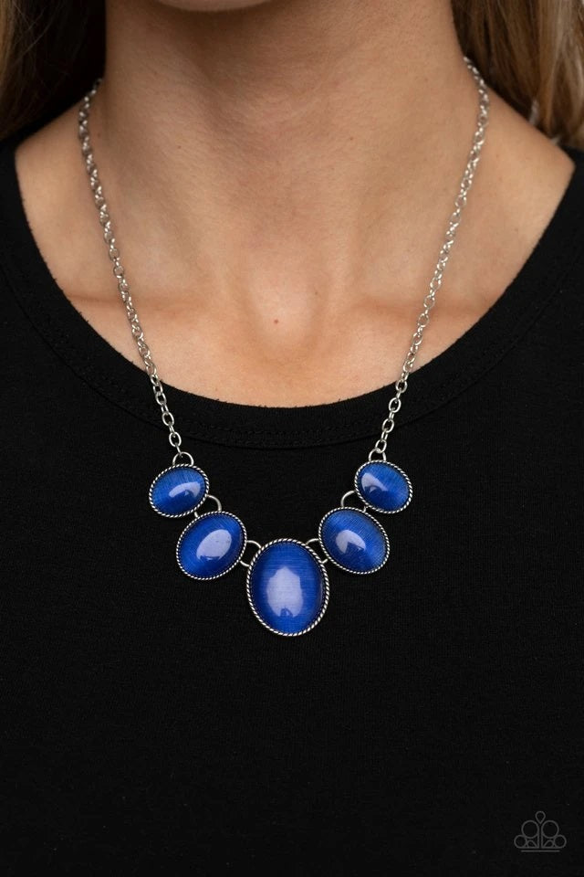 One Can Only GLEAM - Blue Necklace