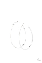 Load image into Gallery viewer, Cool Curves - Silver Earrings - Paparazzi  - Hoop- Paparazzi
