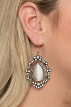 Load image into Gallery viewer, Icy Eden - White Earrings
