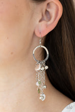 Load image into Gallery viewer, Charm School - Green Earrings
