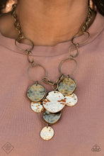 Load image into Gallery viewer, Learn the HARDWARE Way - Brass Necklace - Fashion Fix
