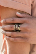 Load image into Gallery viewer, Switching Gears - Brass Ring - Fashion Fix
