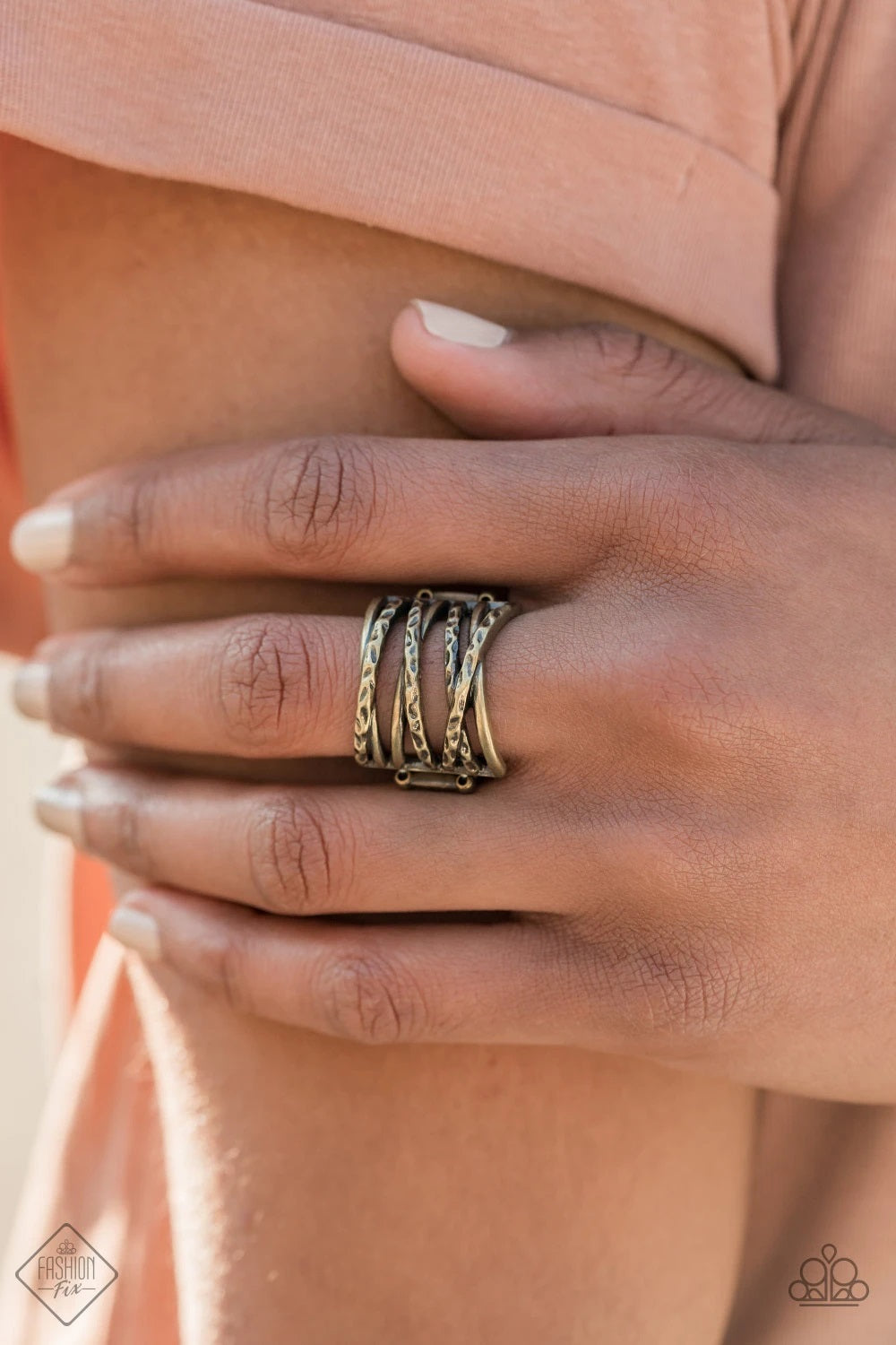 Switching Gears - Brass Ring - Fashion Fix