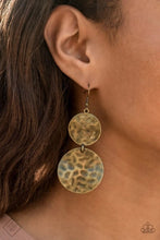 Load image into Gallery viewer, HARDWARE Headed - Brass Earrings - Fashion Fix
