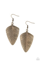 Load image into Gallery viewer, One Of The Flock - Brass Earrings
