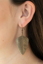 Load image into Gallery viewer, One Of The Flock - Brass Earrings
