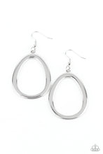 Load image into Gallery viewer, Casual Curves - Silver Earrings - Paparazzi
