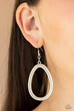 Load image into Gallery viewer, Casual Curves - Silver Earrings - Paparazzi
