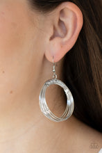 Load image into Gallery viewer, Urban-Spun - Silver Earrings - Hoop
