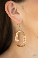 Load image into Gallery viewer, Urban-Spun - Gold Earrings - Hoop
