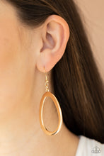 Load image into Gallery viewer, Casual Curves - Gold Earrings
