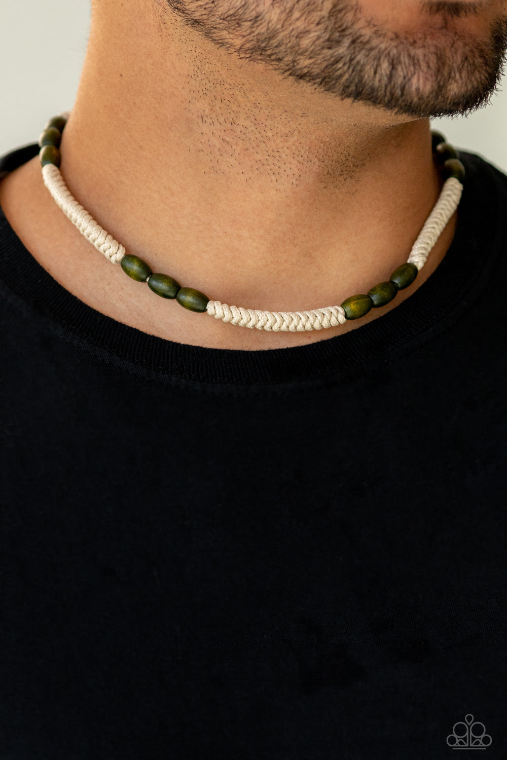 Tahiti Tide - Green Necklace